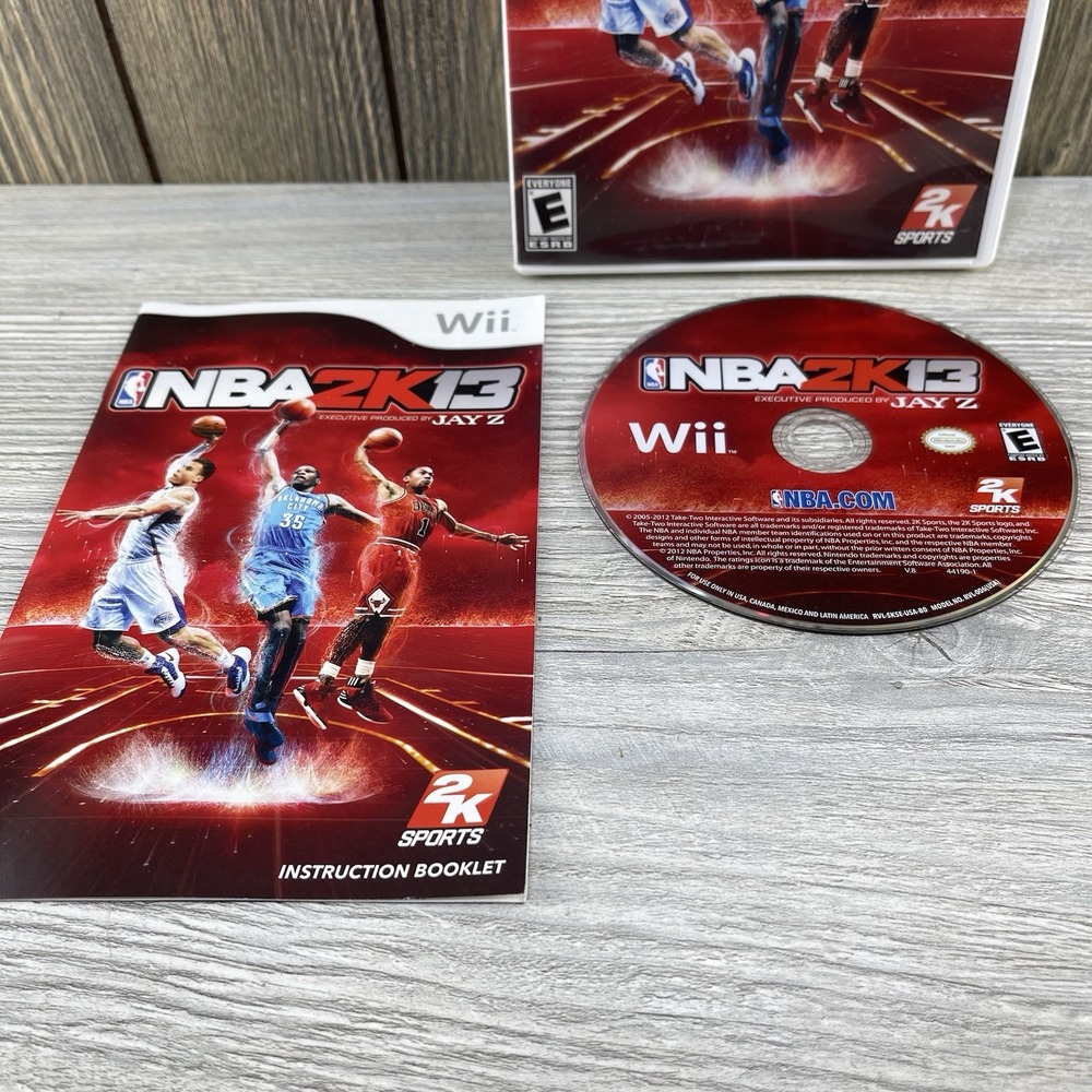 NBA 2K13 (Nintendo Wii, 2013) Complete With Manual Tested - Picture 2 of 16